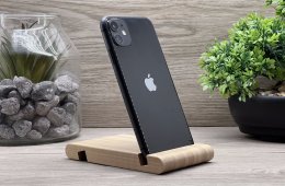 iPhone 11 Black 64GB 2 ÉV Garanciával Számlával 93% Akksi