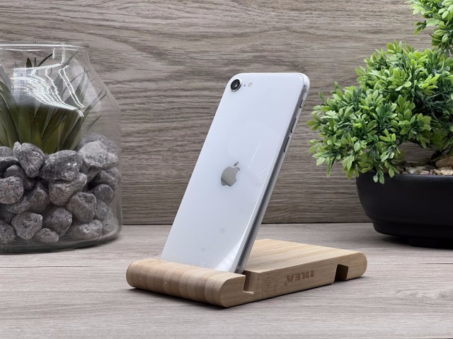 iPhone SE 2020 White 128GB 2 ÉV Garanciával Számlával 100% Akksi