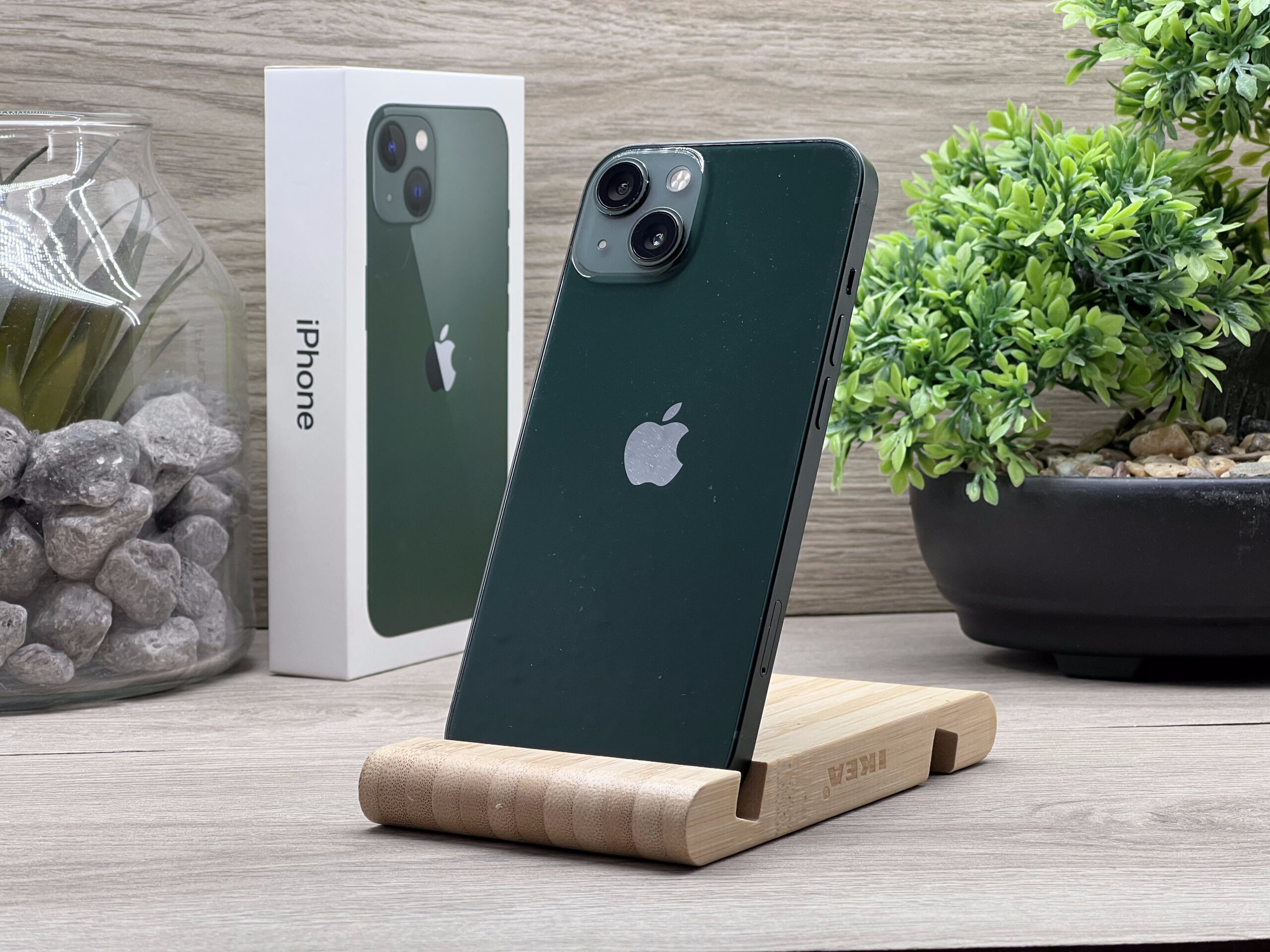 iPhone 13 Green 128GB 2 ÉV Garanciával Számlával 90% Akksi