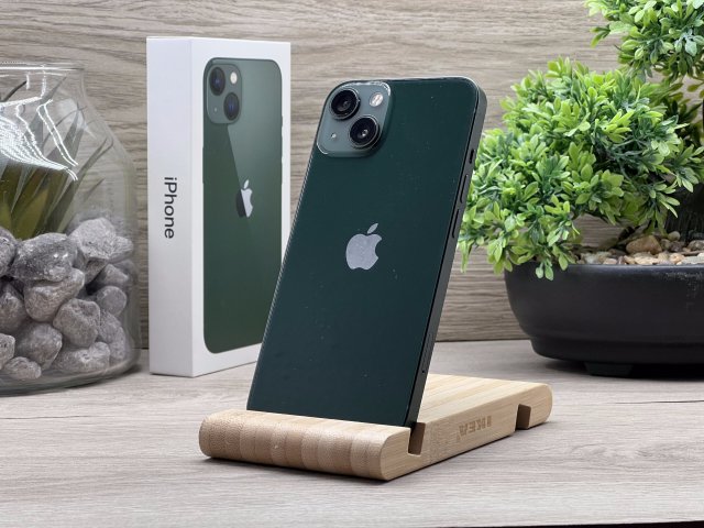 iPhone 13 Green 128GB 2 ÉV Garanciával Számlával 90% Akksi