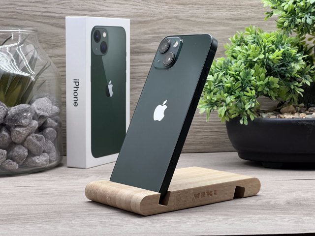 iPhone 13 Green 128GB 2 ÉV Garanciával Számlával 90% Akksi