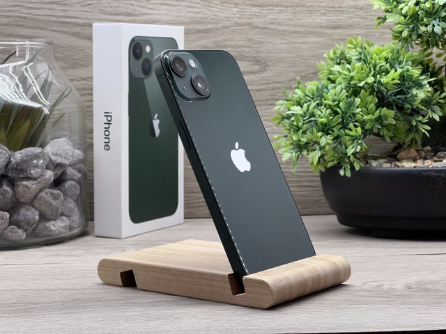 iPhone 13 Green 128GB 2 ÉV Garanciával Számlával 90% Akksi