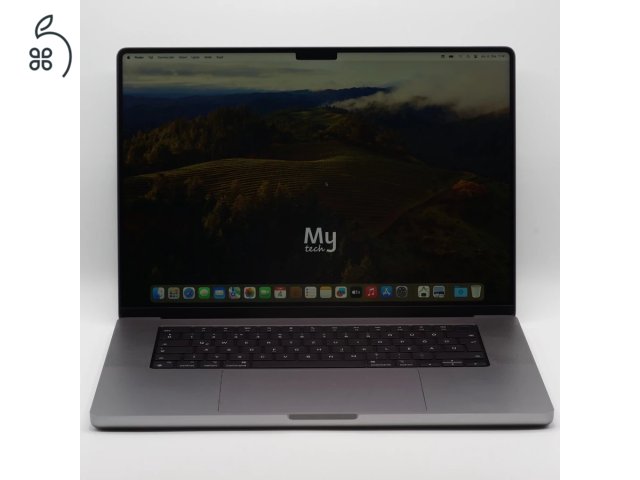 MacBook Pro 16″ 2021, M1 Max , 64 GB RAM, 10 core CPU, 24 core GPU, 1TB SSD,  27% Áfás