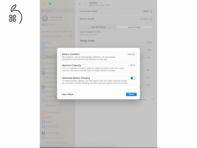 Macbook Air (2020 M1) - 265GB / 8GB RAM - szürke