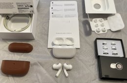 Airpods Pro 2 + Nearplugs memóriahabos fülhallgató párnák + tok