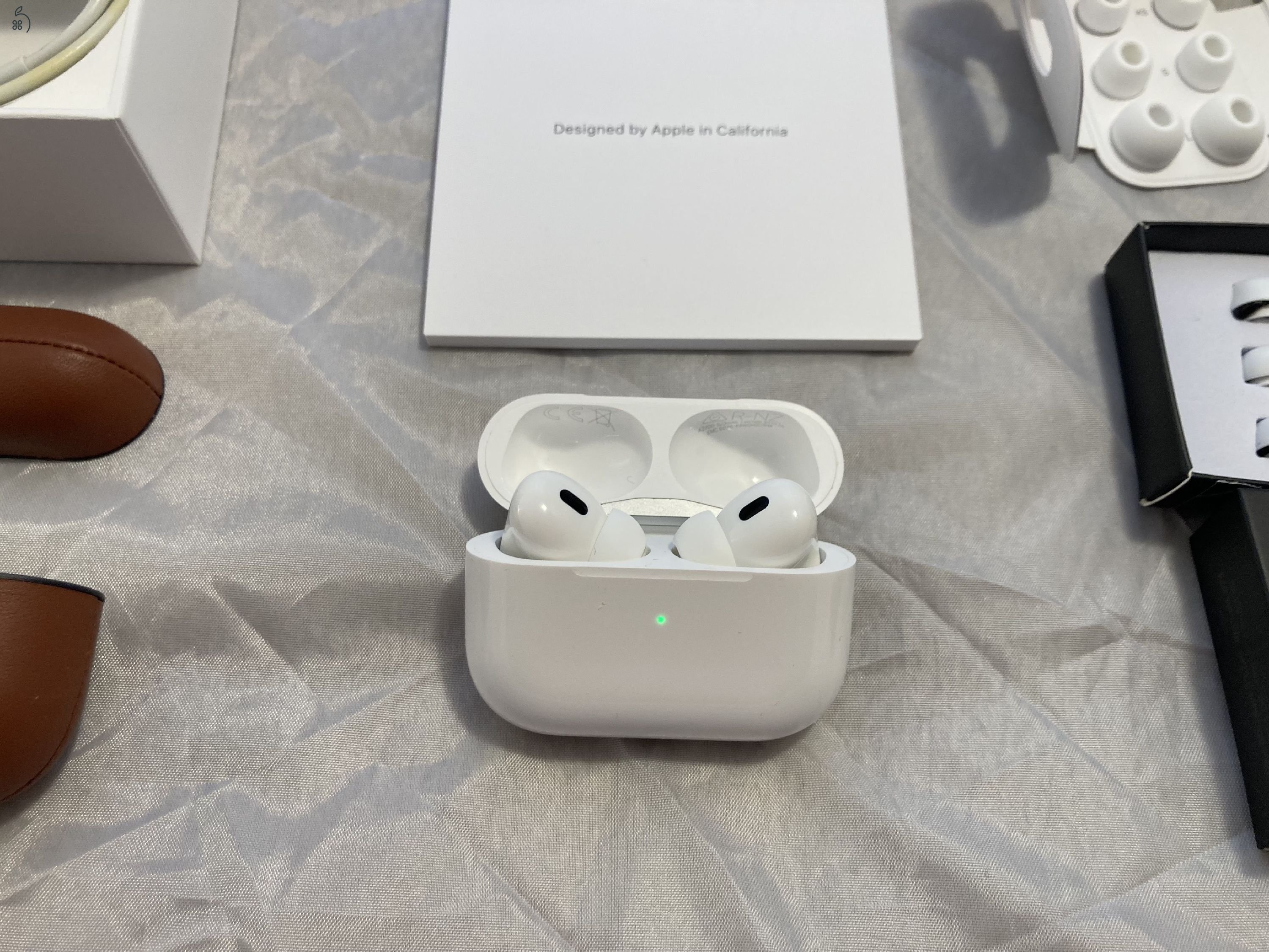 Airpods Pro 2 + Nearplugs memóriahabos fülhallgató párnák + tok