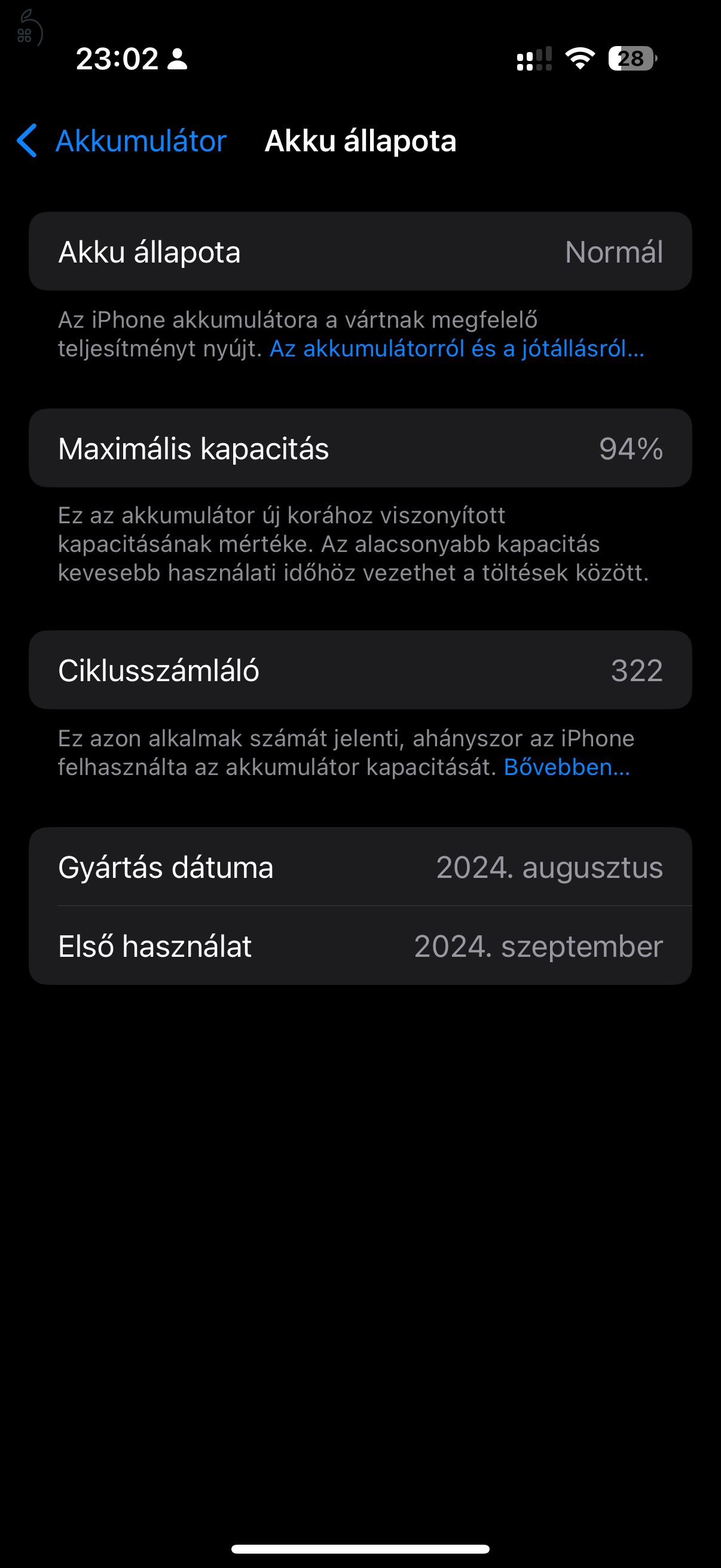 Eladó esztétikai hibás iPhone 16 Pro 256GB Desert Titanium