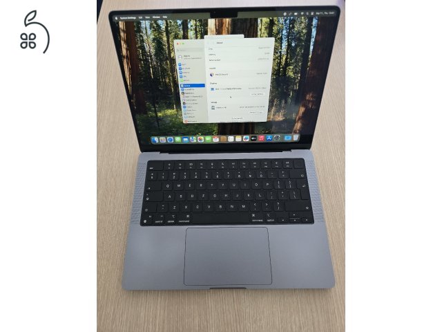 Apple MacBook Pro 14” (M1 Pro / 16GB / 512GB SSD / UK billentyűzet)