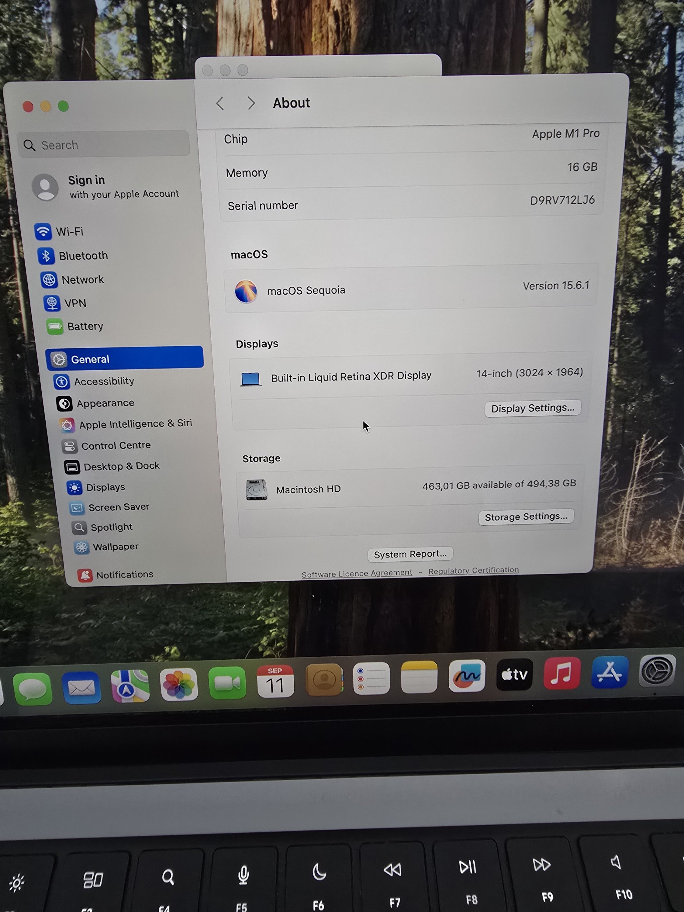 Apple MacBook Pro 14” (M1 Pro / 16GB / 512GB SSD / UK billentyűzet)