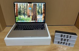 MacBook Air M2 / 8GB / 256GB SSD / Magyar / Silver / 98% Aksi / Korrekt Áron Eladó ! ! !