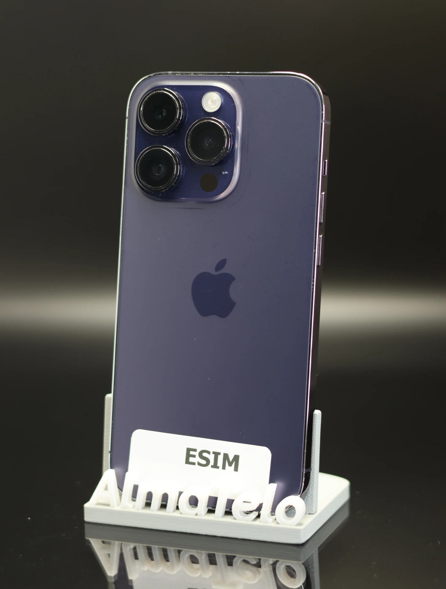 Apple iPhone 14 Pro 128 GB Deep Purple 100% akku - 12 HÓ GARANCIA