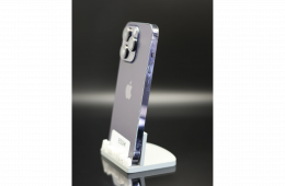 Apple iPhone 14 Pro 128 GB Deep Purple 100% akku - 12 HÓ GARANCIA