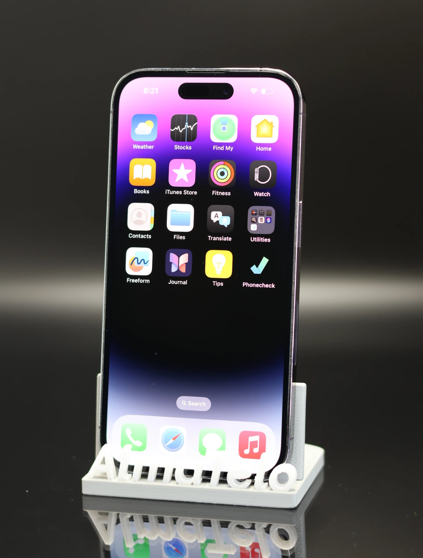 Apple iPhone 14 Pro 128 GB Deep Purple 100% akku - 12 HÓ GARANCIA