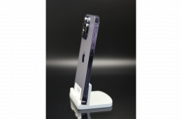 Apple iPhone 14 Pro 128 GB Deep Purple 100% akku - 12 HÓ GARANCIA