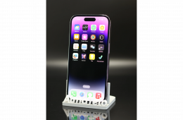 Apple iPhone 14 Pro 128 GB Deep Purple 100% akku - 12 HÓ GARANCIA