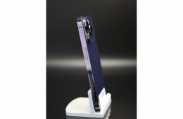 Apple iPhone 14 Pro 128 GB Deep Purple 100% akku - 12 HÓ GARANCIA