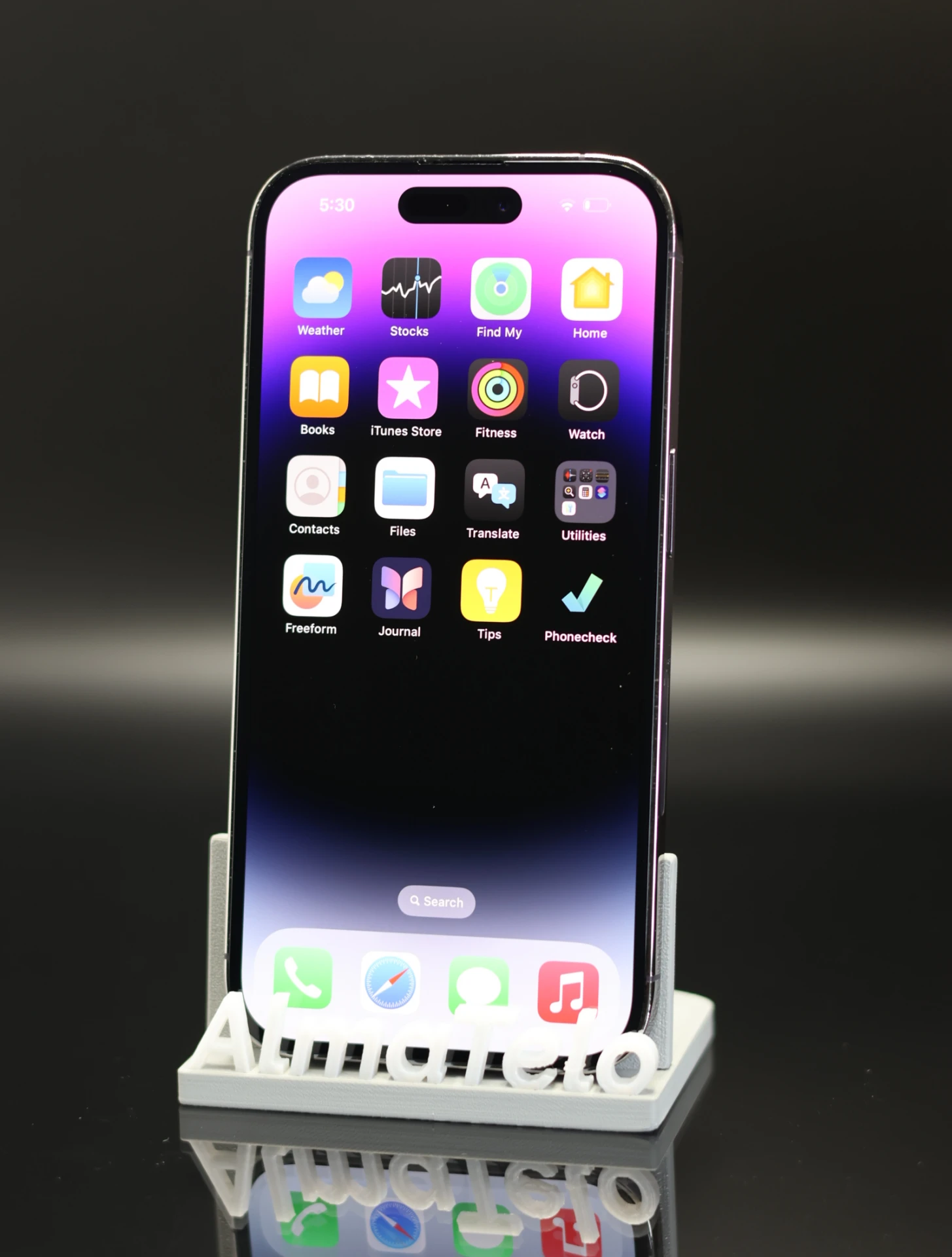 Apple iPhone 14 Pro 128 GB Deep Purple 100% akku - 12 HÓ GARANCIA