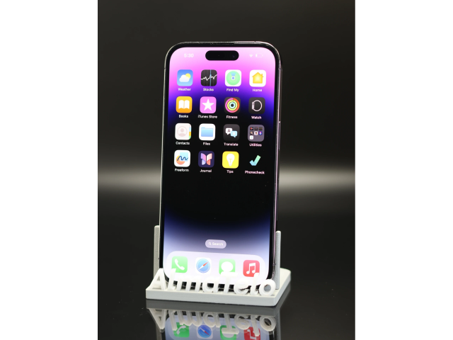 Apple iPhone 14 Pro 128 GB Deep Purple 100% akku - 12 HÓ GARANCIA