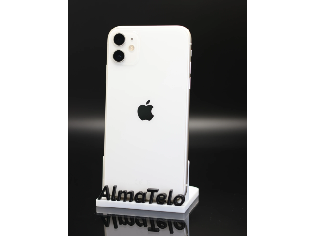 Apple iPhone 11 64 GB White 100% akku - 12 HÓ GARANCIA