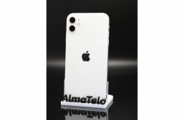 Apple iPhone 11 64 GB White 100% akku - 12 HÓ GARANCIA