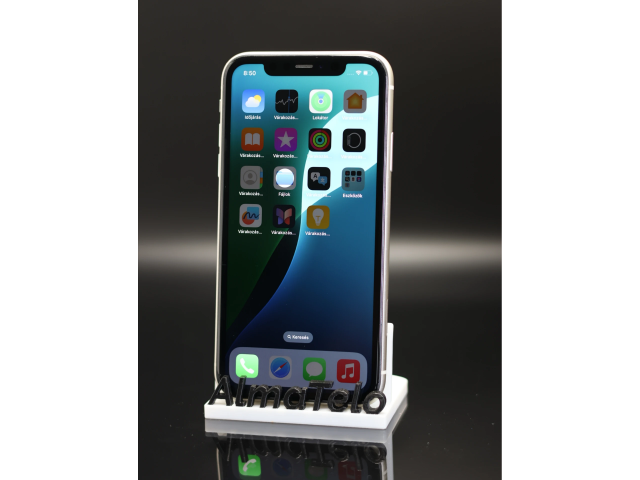 Apple iPhone 11 64 GB White 100% akku - 12 HÓ GARANCIA