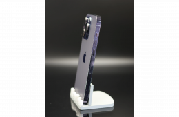 Apple iPhone 14 Pro 128 GB Deep Purple 100% akku - 12 HÓ GARANCIA