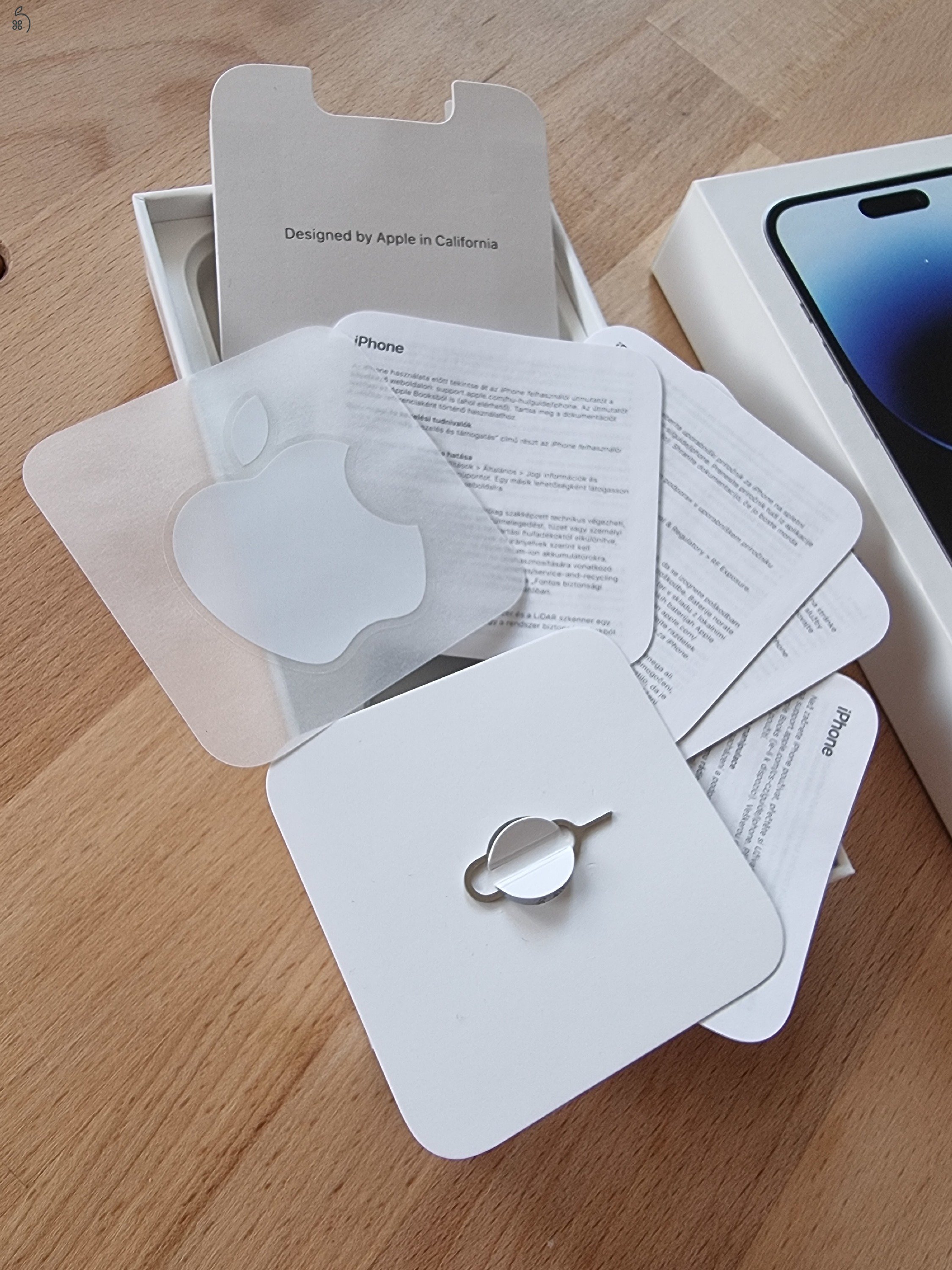 iPhone 14 Pro Max 256 GB ÚJszerű selyemfényű fehér