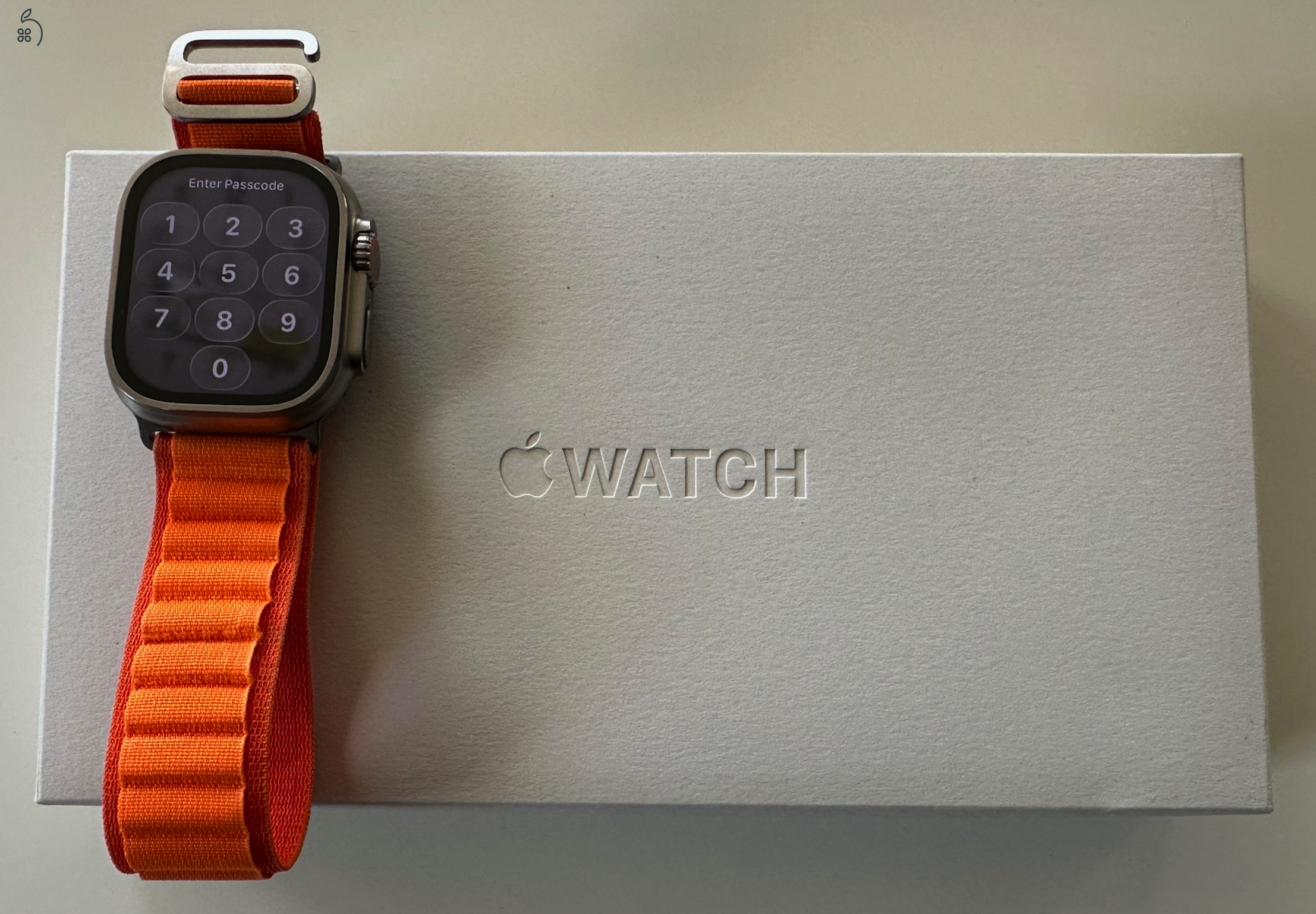 Apple Watch Ultra Series 1 - sérülésmentes, kitűnő állapot