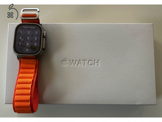 Apple Watch Ultra Series 1 - sérülésmentes, kitűnő állapot