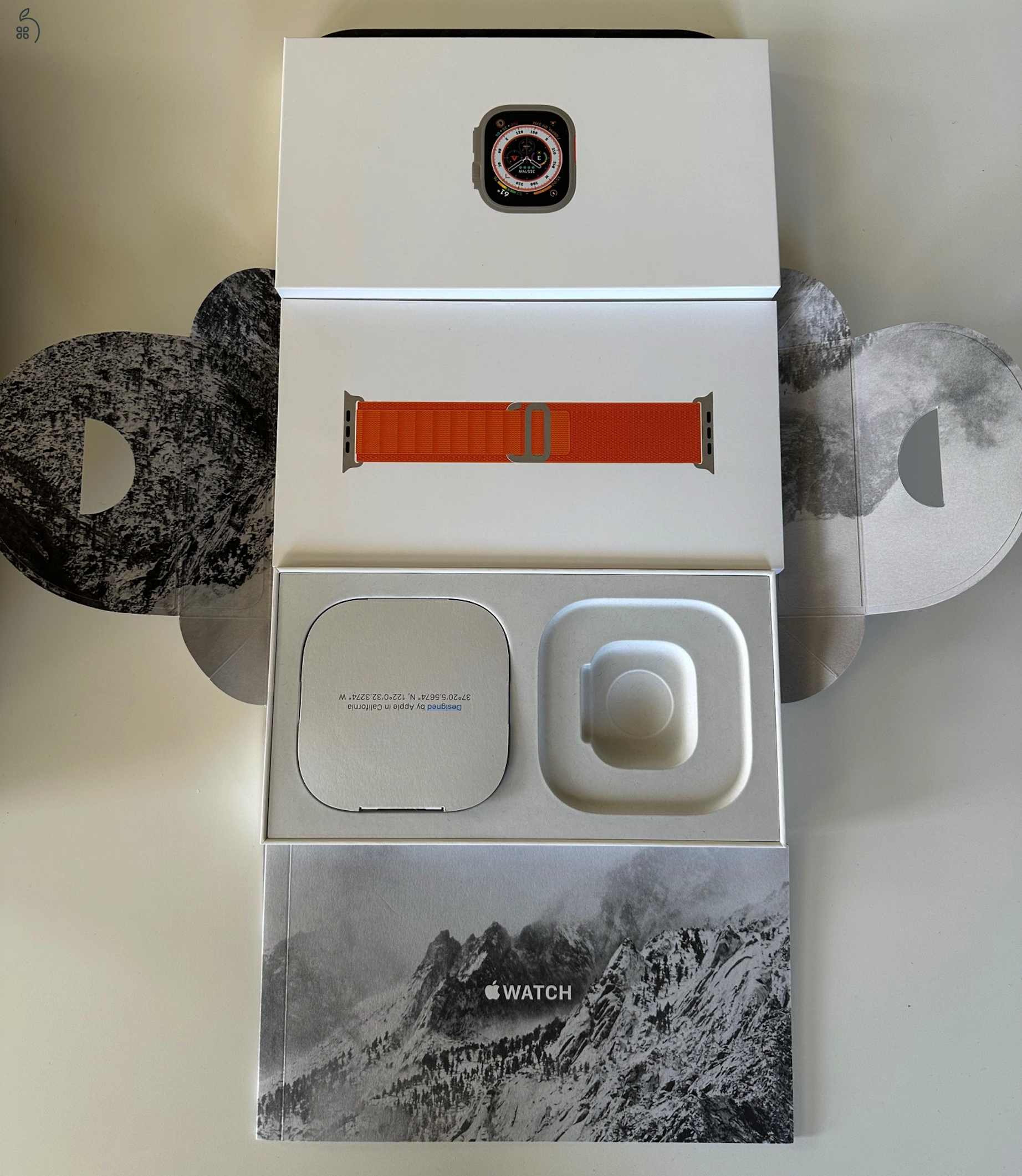 Apple Watch Ultra Series 1 - sérülésmentes, kitűnő állapot