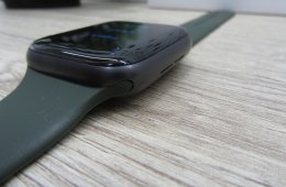 Apple Watch Series 6 – 44 mm – Space Gray Aluminum, Cellular, Always-On Retina – Használt, megkímélt – 80% akku – Garancia 3 hónap