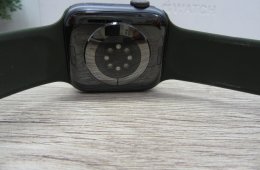 Apple Watch Series 6 – 44 mm – Space Gray Aluminum, Cellular, Always-On Retina – Használt, megkímélt – 80% akku – Garancia 3 hónap
