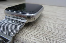 Apple Watch Series 7 – 45 mm Stainless Steel – Always-On Retina, EKG, Cellular – Használt, megkímélt – 77% akku – Garancia 3 hónap