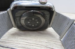 Apple Watch Series 7 – 45 mm Stainless Steel – Always-On Retina, EKG, Cellular – Használt, megkímélt – 77% akku – Garancia 3 hónap