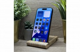  iPhone 15 Pro 128GB Fekete, Független - Garancia, Számla 