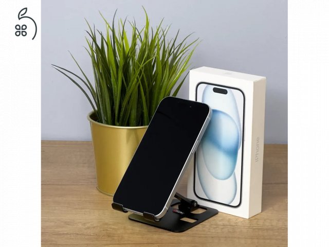 MacSzerez.com - iPhone 15 Plus / 128GB / Kék szín / Garancia! 