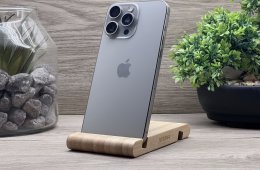 Hibátlan iPhone 15 Pro Max Natural Titanium 256GB 2 ÉV Garanciával Számlával 100% Akksi