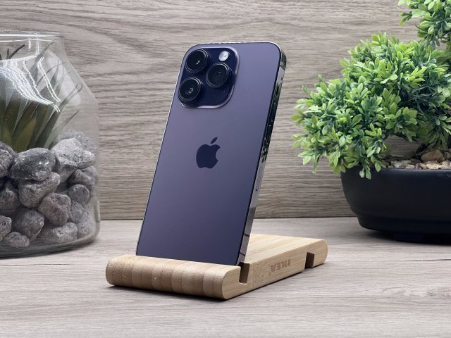 iPhone 14 Pro Deep Purple 256GB 2 ÉV Garanciával Számlával 93% Akksi