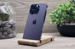 iPhone 14 Pro Deep Purple 256GB 2 ÉV Garanciával Számlával 93% Akksi