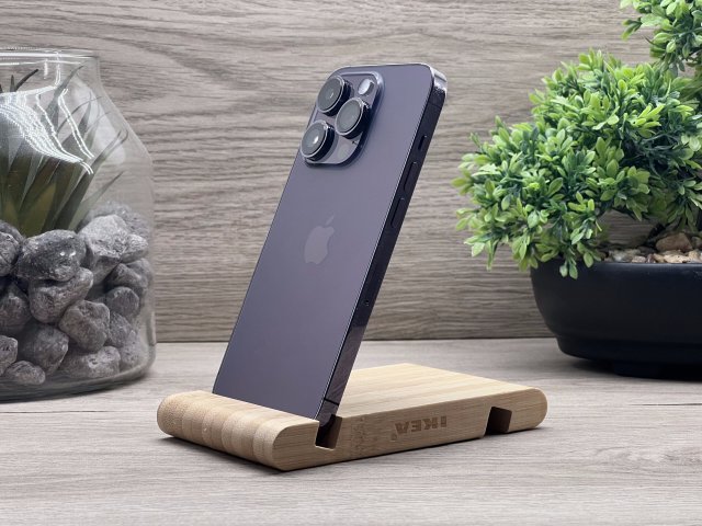 iPhone 14 Pro Deep Purple 256GB 2 ÉV Garanciával Számlával 93% Akksi