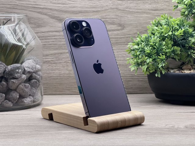 iPhone 14 Pro Deep Purple 256GB 2 ÉV Garanciával Számlával 93% Akksi