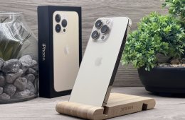Hibátlan iPhone 13 Pro Gold 1TB 2 ÉV Garanciával Számlával 92% Akksi