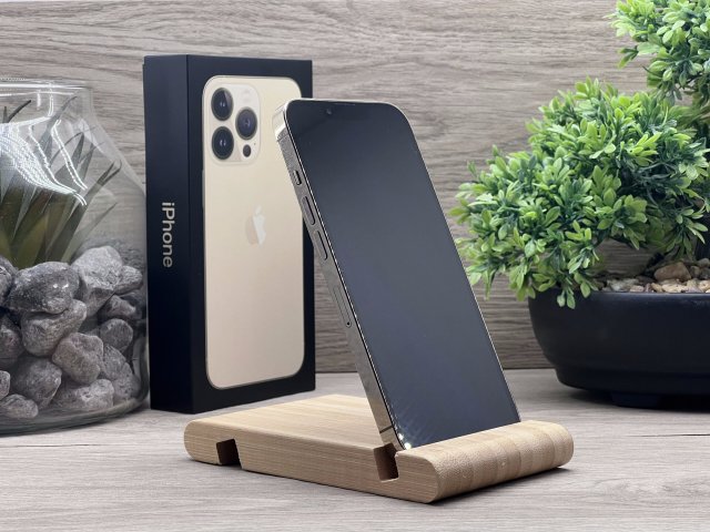 Hibátlan iPhone 13 Pro Gold 1TB 2 ÉV Garanciával Számlával 92% Akksi