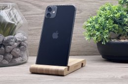 Hibátlan iPhone 11 Black 64GB 2 ÉV Garanciával Számlával 100% Akksi
