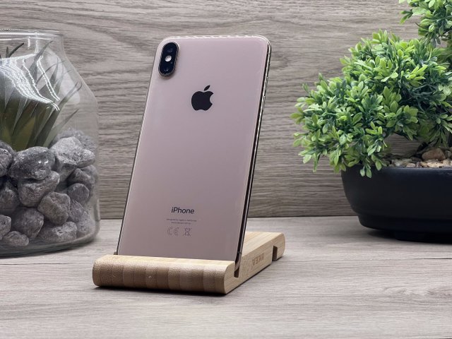 iPhone XS Max Gold 512GB 2 ÉV Garanciával Számlával 100% Akksi