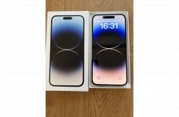 Iphone 14 pro max, hibátlan, karcmentes