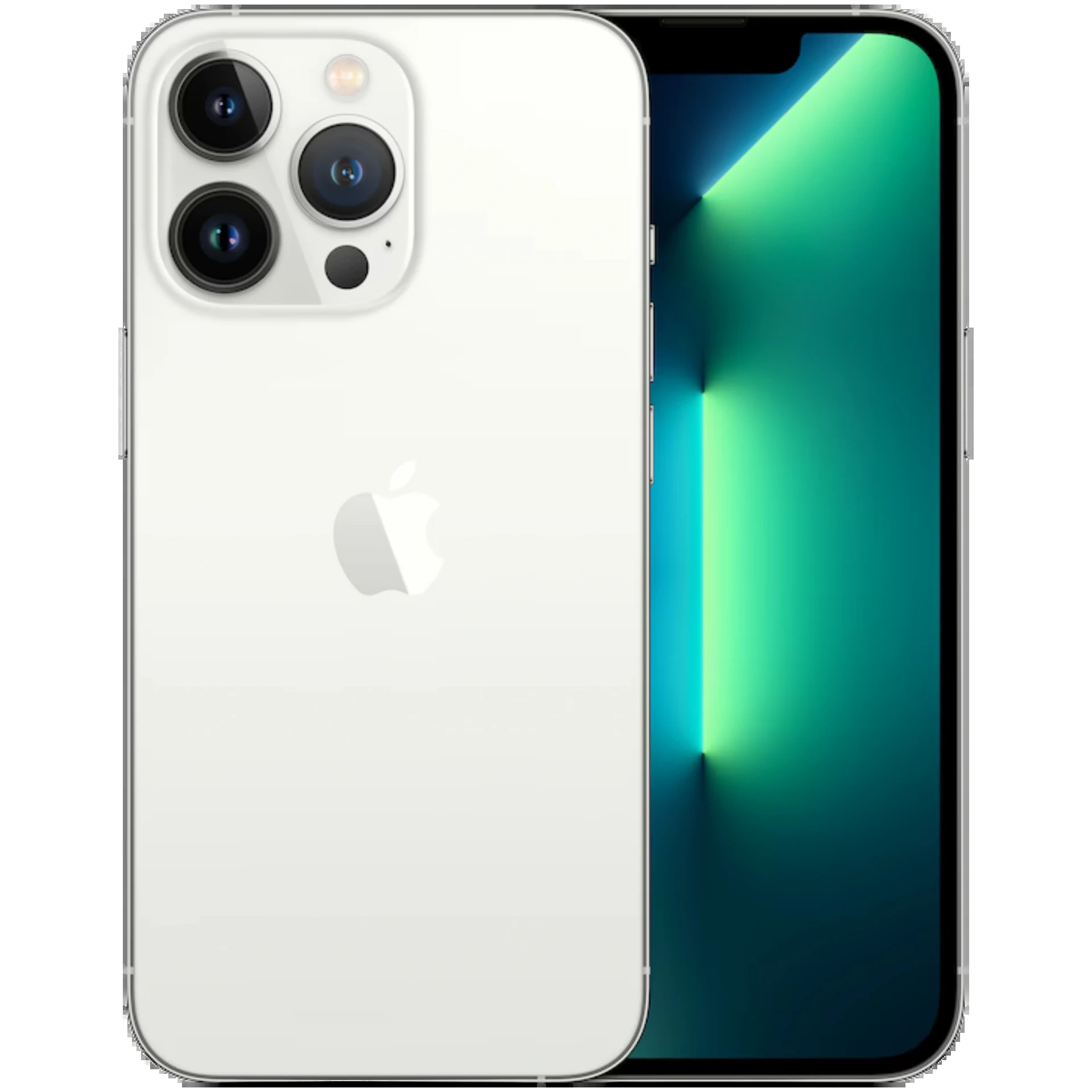 !! 1 ÉV GARANCIA !! Apple iPhone 13 Pro Max 128 GB Silver 100%