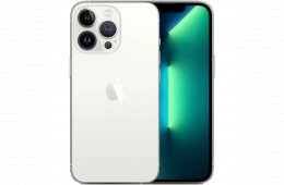 !! 1 ÉV GARANCIA !! Apple iPhone 13 Pro Max 128 GB Silver 100%