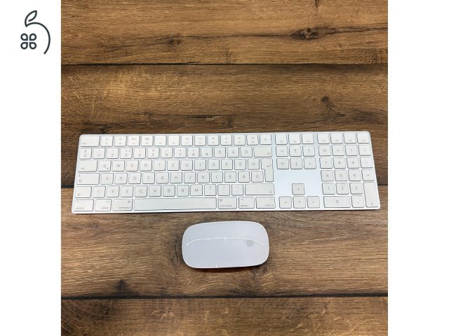 Apple Magic Mouse 3 (MK2E3ZM/A) és Apple Magic Keyboard Numerikus Keypad-al magyar kiosztás