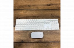 Apple Magic Mouse 3 (MK2E3ZM/A) és Apple Magic Keyboard Numerikus Keypad-al magyar kiosztás